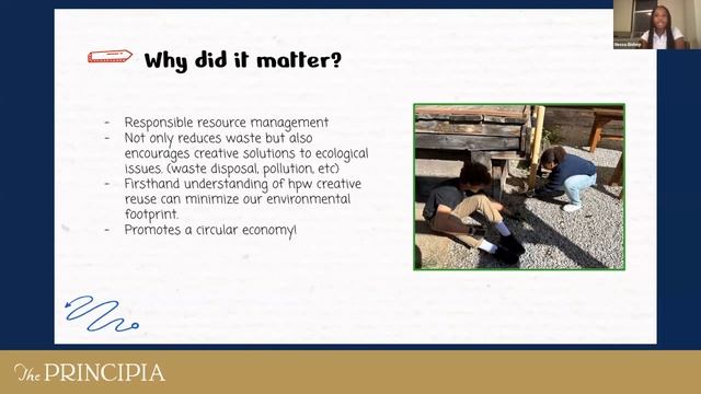 Principia Forward: Sustainability