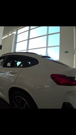 BMW X4 M white short с пробегом trade in обзор цена