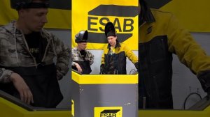 Выбор между Esab и hugong, он такой, сложный одним словом, свариваем электродами уонии и LB52U