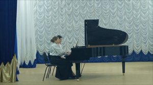 Дудникова Ева, Кочковая Карина. Ф. Лист "Торжественный полонез"