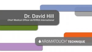 #Ароматач техника от доктора Дэвида Хилла. #AromaTouch Technique Instruction.