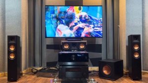 KLIPSCH R-101SW / Yamaha RX-A4A + Klipsch / Test Dolby Atmos Demonstration Disc 2014