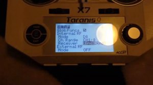 Taranis Q-X7 not binding to receiver.