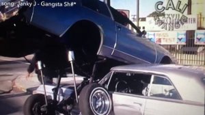 Lowrider Fail: CALI SWANGIN - Circus Hopper lands on 64 Impala!