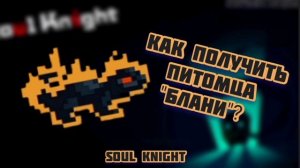 Как получить питомца "Блани"? (soul knight)