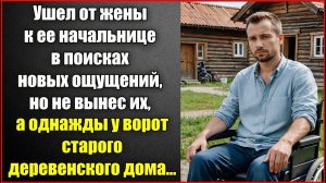 Ушел от жены к ее начальнице в поисках новых ощущений, а однажды у ворот старого деревенского дома.