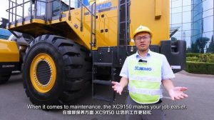 XC9150 is another heavy-duty product developed by XCMG for the global market
