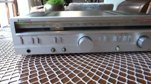 Kenwood KR 710 High speed DC stereo receiver Test
