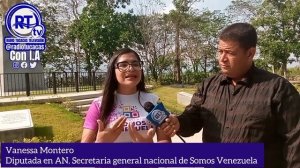 Entrevista con la diputada Vanessa Montero secretaria general nacional de Somos Venezuela