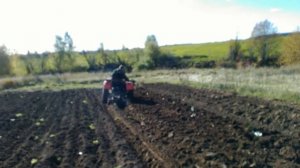 Самодельный плуг для минитрактора