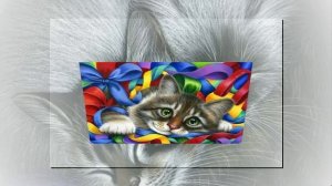 ПУШИСТОЕ СЧАСТЬЕ . ХУДОЖНИК ИРИНА ГАРМАШОВА.