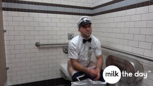 Pooping at work...#milkmanmondays