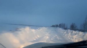 Datsun on-DO на снегу
