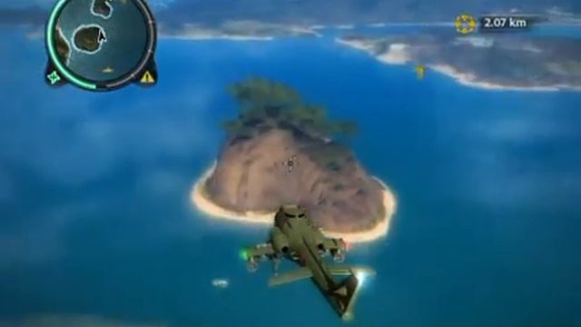 Just Cause 2- Helicopter Without Propellers BUG