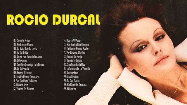 ROCIO DURCAL MIX 2024  ROCIO DURCAL 80S 90S EXTIOS BALADAS ROMANTICAS