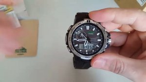 Обзор и настройка CASIO PRO TREK PRW 6000 1ER (Review and setting)