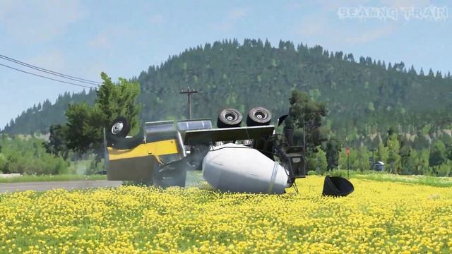 Cars vs Giant Pit Deep Water BeamNG.Drive #26 смотреть онлайн