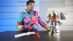 UNBOXING & LETS PLAY! -  Grimlock Transformer Robot - Humanoid Dual-Form Bipedal by Robosen SDCC