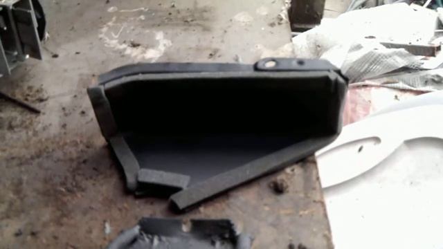 71 Super Beetle Dog House Fan Housing Exhaust Tin Insulation. смотреть онлайн