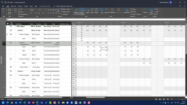 64. How to Track Project progress by % of Complete - Microsoft Project Online смотреть онлайн