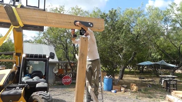 Building A POST & BEAM BARN - Part 2 смотреть онлайн