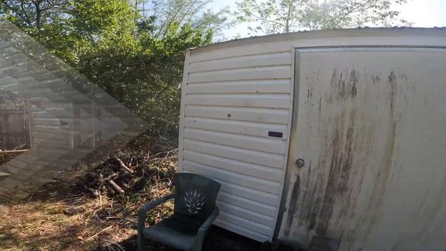 Washing  A NASTY Mobile Home #SoftWash #HouseWash #Downstream