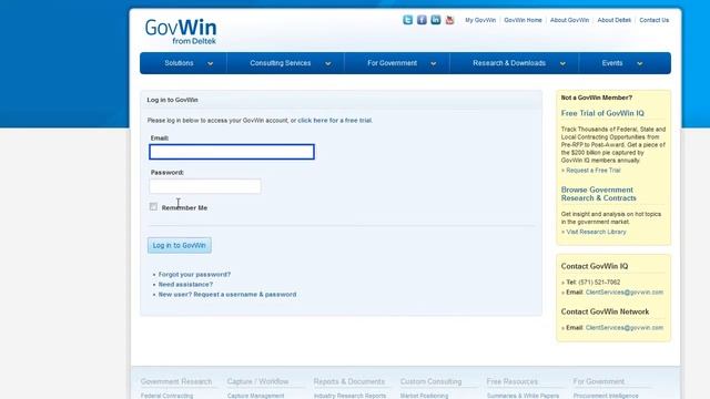 Introduction to GovWins Opportunity Manager: Joining the Opportunity Manager Network