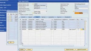 SAP Business One 8.8 CRM