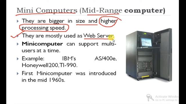Types of Computers | Micro Computer, Mini Computer, Mainframe Computer and Super Computer | C-9
