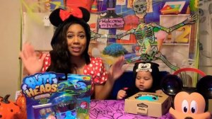 Kashy’s Halloween ToyReview Robo Alive Spider Smashers Eyeballs Fuggler Doll ButtHeads Brain Fart