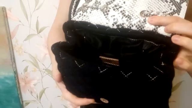 Сумка - Women's leather and wool bag (BCW090) смотреть онлайн