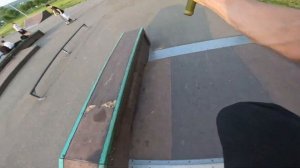 От первого лица в скейт парке глазами Сумасшедшего самокатера.