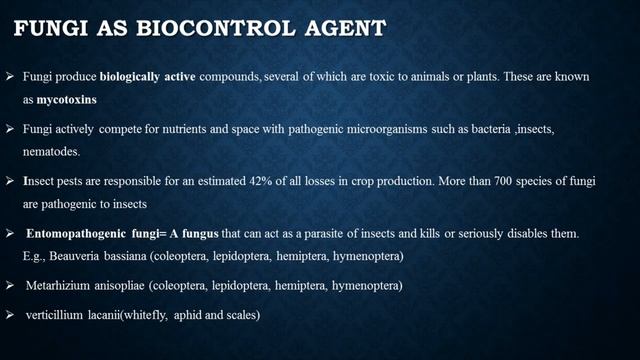 Fungi in Agriculture: Exploring the Applications of Fungal Biotechnology