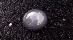 Мыльный пузырь с дымом