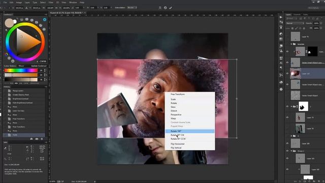 Glass Movie Poster - Speed Art (Photo Manipulation) смотреть онлайн