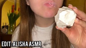 Мел, хруст мелом/chalk crunch #asmr #chalk #crunch #мел #хруст #асмр (edit: Alisha Asmr) #мелоежка