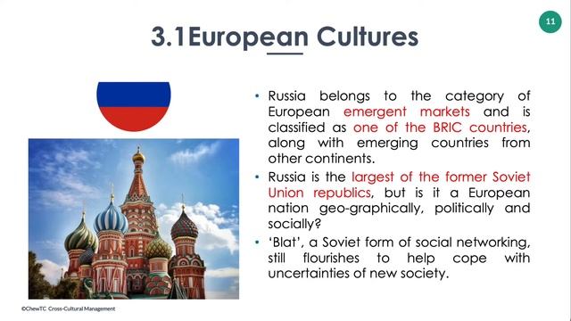 TOPIC 3 BUSINESS CULTURES IN THE WESTERN WORLD