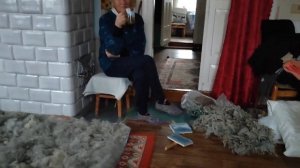 Сделали ОДЕЯЛО из шерсти ОВЕЦ.