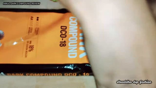 ONLY Rs.100  AMUL DARK COMPOUND  500g  DCO-18  DETAILED REVIEW  SHRADDHA DSP FASHION  IN HIND
