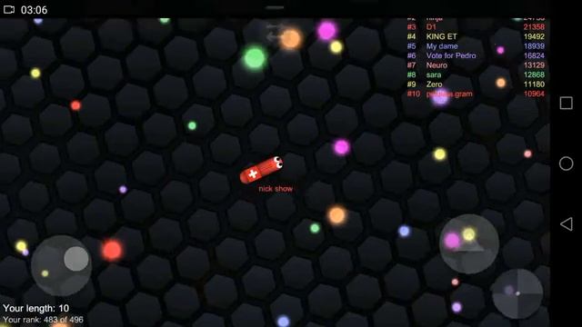 Let's Play#slither.io# ЭКШЕН. #Nick Show#