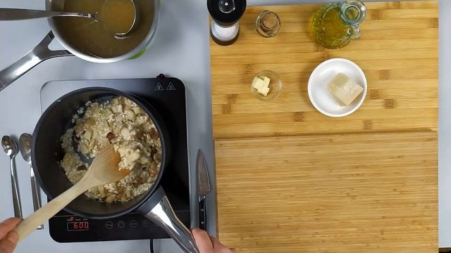 Ризотто с белыми грибами (Risotto with porcini mushrooms) смотреть онлайн