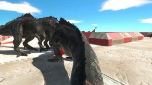 Jurassic world dominion: Giganotosaurus Vs Reptiles & Dinosaurs - Animal Revolt Battle Simulator