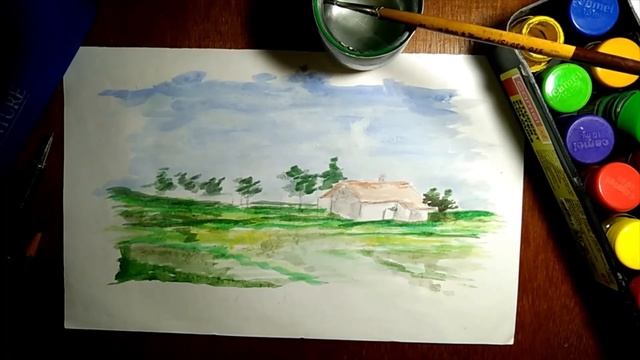 Nature Painting | By Poster colour