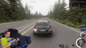 МАЖОРЫ НА CLS 63 S И BMW M5 F90 УСТРОИЛИ ШАШКИ НА ТРАССЕ...! | BeamNG.drive