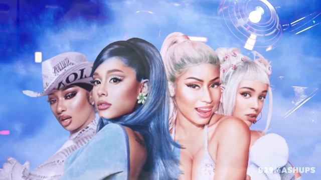Ariana Grande & Nicki Minaj - 34+35 (Remix) ft. Doja Cat, Megan Thee Stallion смотреть онлайн