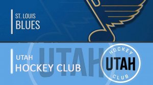 03.02.2025| Юта — Сент-Луис Блюз | Utah — St. Louis Blues