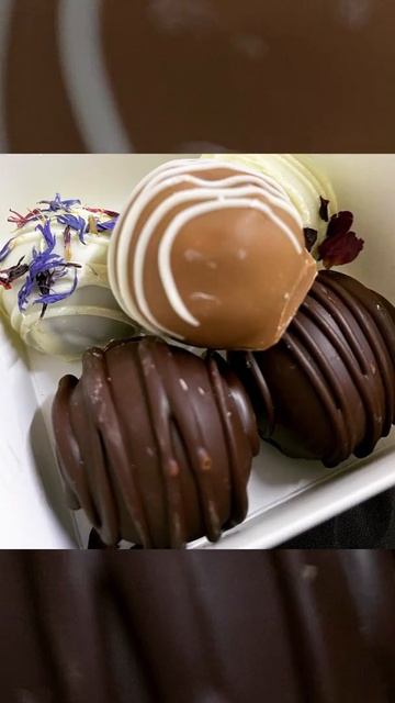 Трюфели из кофе и молочного шоколада #shorts смотреть онлайн