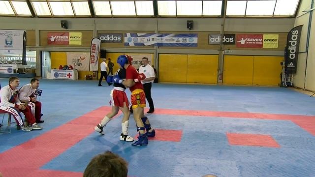 Alexander Bobrov v Kubin Milan WAKO European Championships 2016 смотреть онлайн