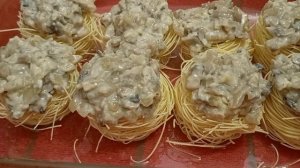 ГНЕЗДА с ШАМПИНЬОНАМИ