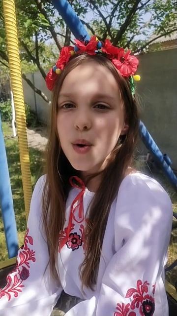 ВіршВишиванка наша - символ України Анни Харкової.Читає Малишева Мілана.